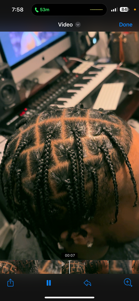 Men Individual Braids