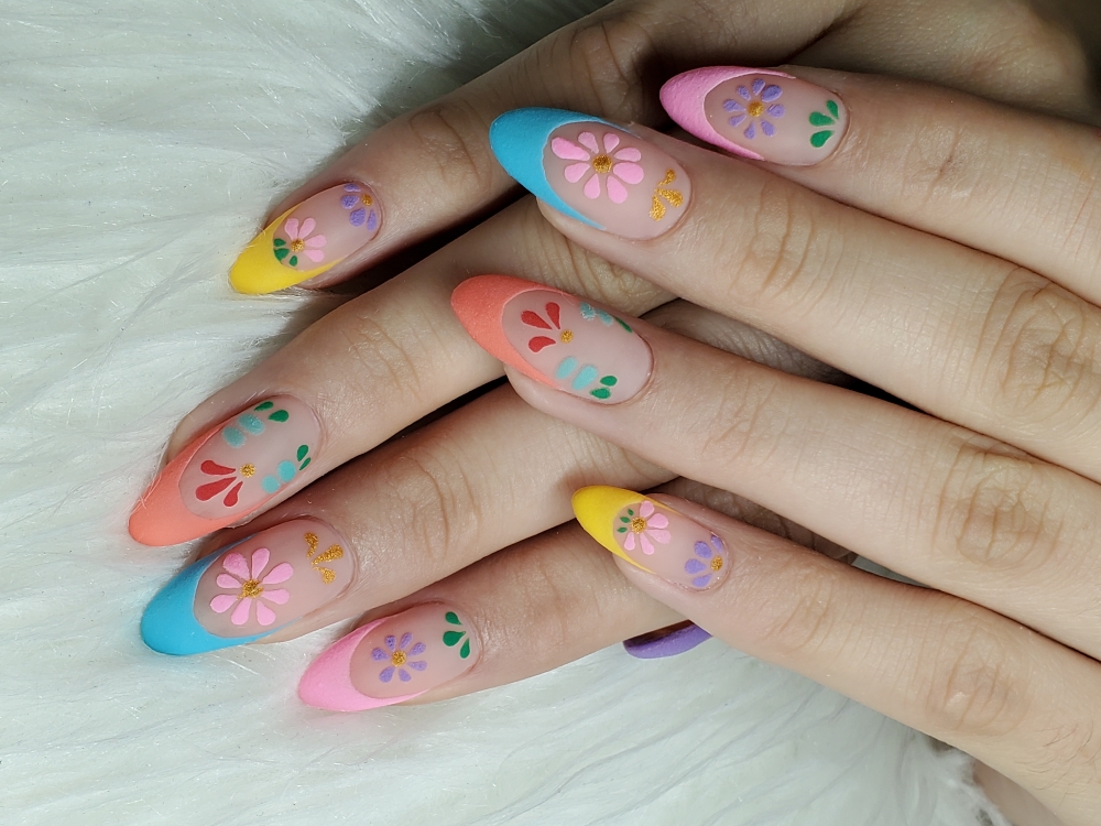Embossed Nail Art