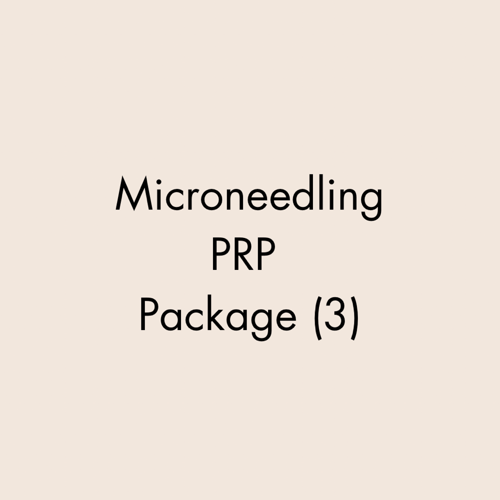 Microneedling PRP Package (3)