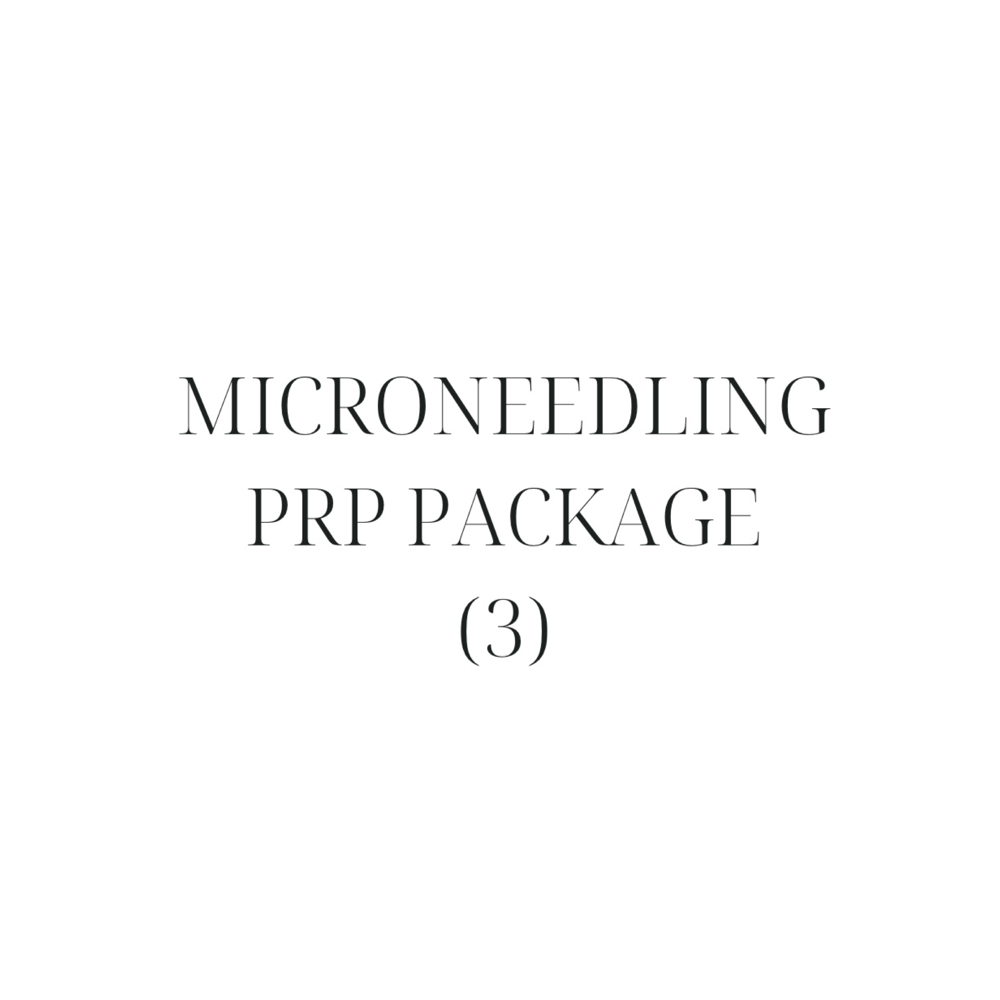 Microneedling PRP Package (3)