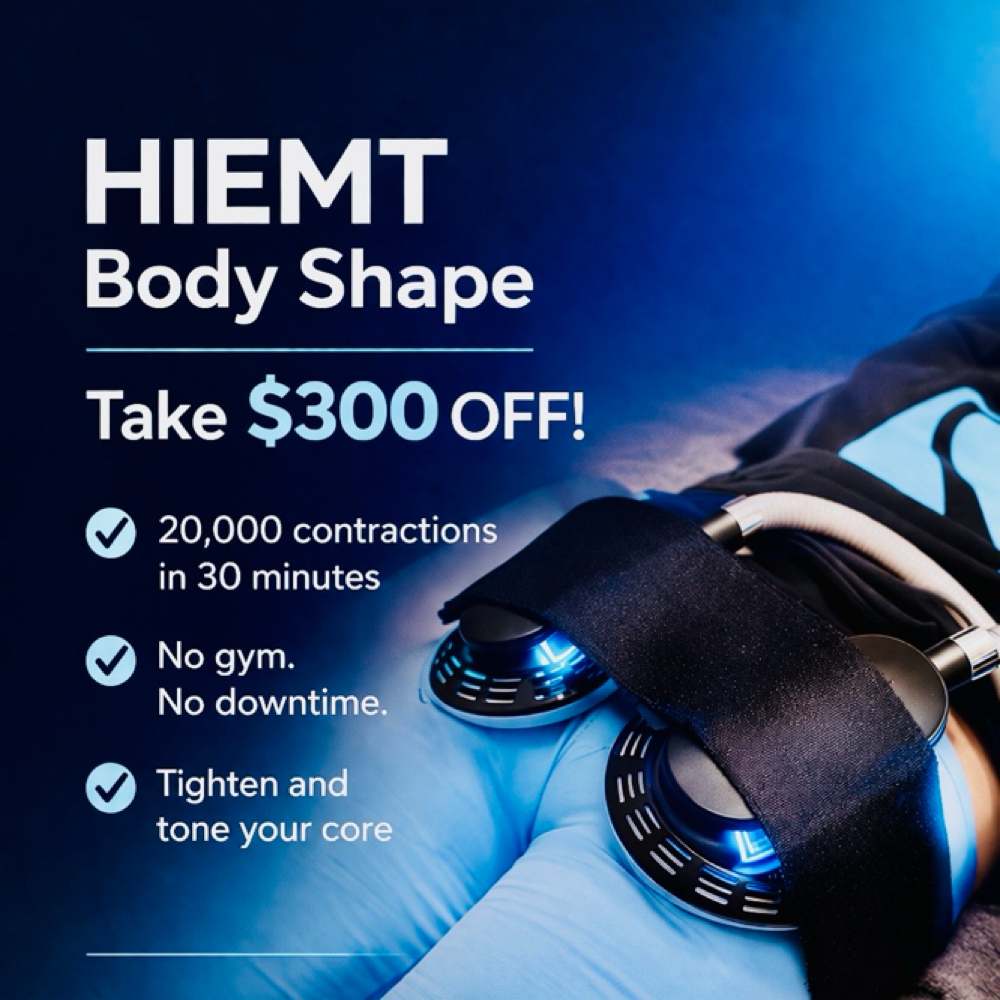 HIEMT Body Shape | First Session! at Below Zero Cryo & Beauty in Morgantown, WV