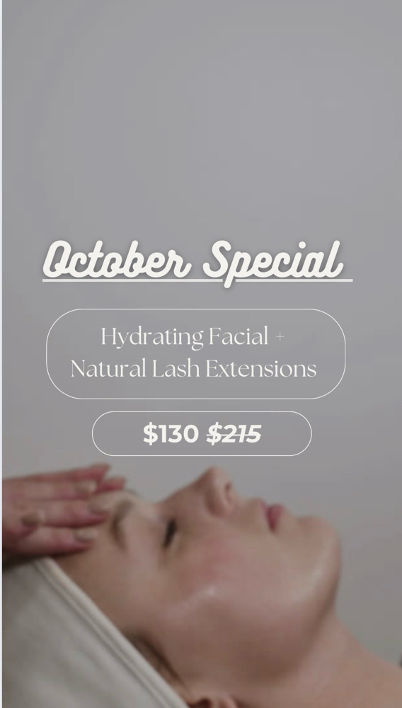 October Facial + Lash Special