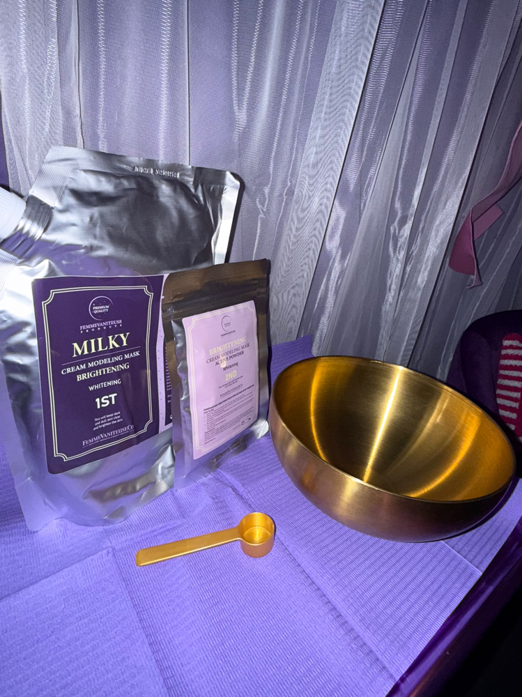 Model Korean Brightner Jelly Mask at Lorraine’s Studio💜 in Grand Prairie, TX