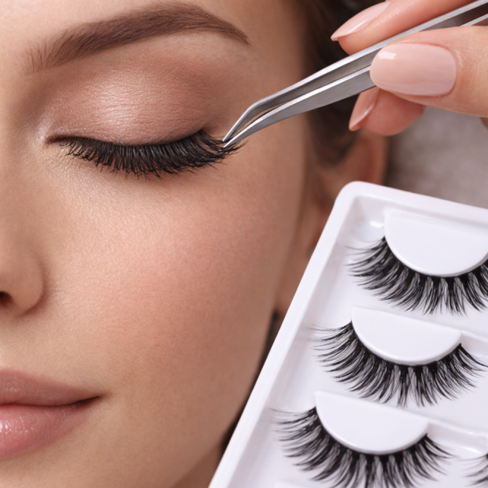 False Lashes Application (DIY) at Kacee Battreal - KB Beauty in Desloge, MO