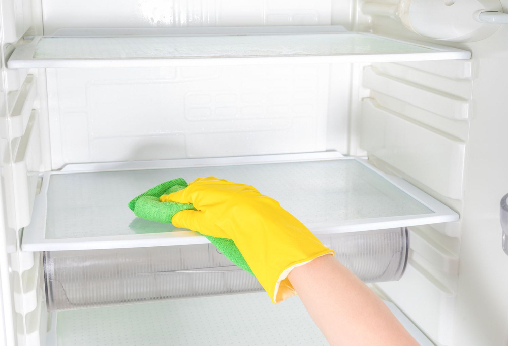 Interior Refrigerator Clean at Luxury Texas Cleanings Co. in Carrizo Springs, TX