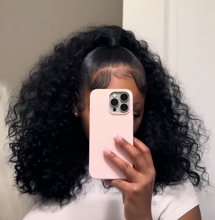 Half Up Half Down (show me pics)