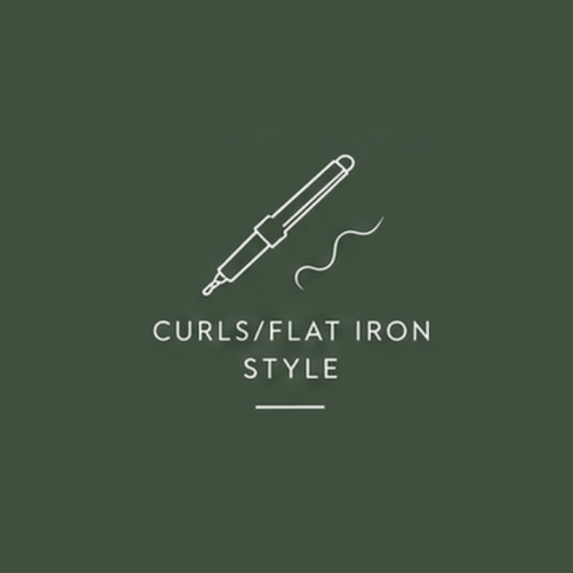 Curl/Flat Iron at Cut and Color by Em in Mount Pleasant, SC