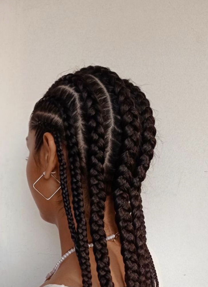 6 Braids at K.E. Beauty by Kelsey Roach in Niles, OH