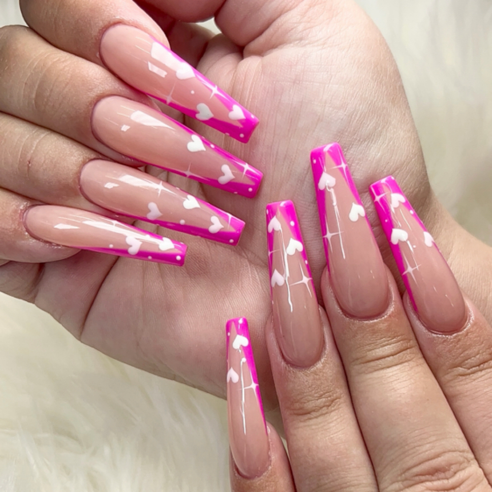 Fill In Extra Long Nails at At Hannah’s Studio in Covington, WA