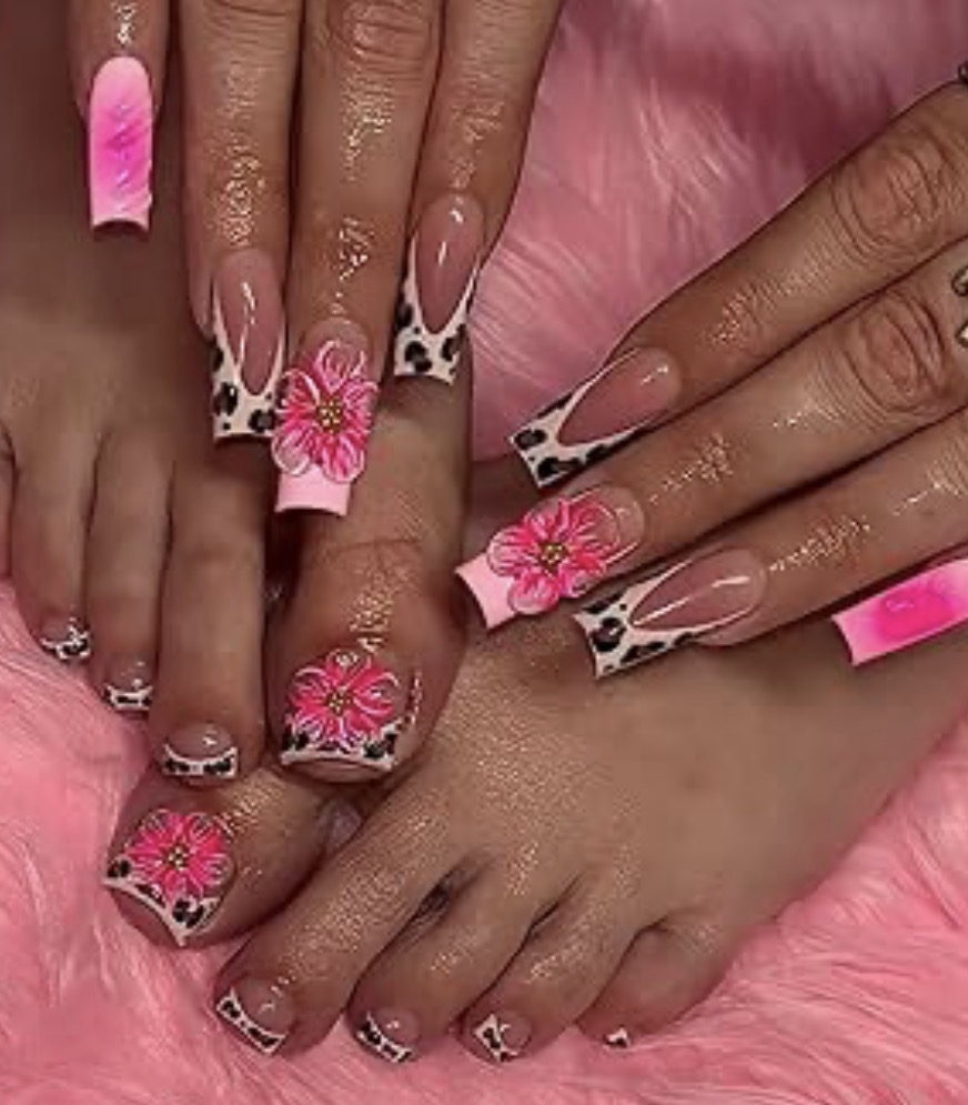 Full Set And Pedicure Medium