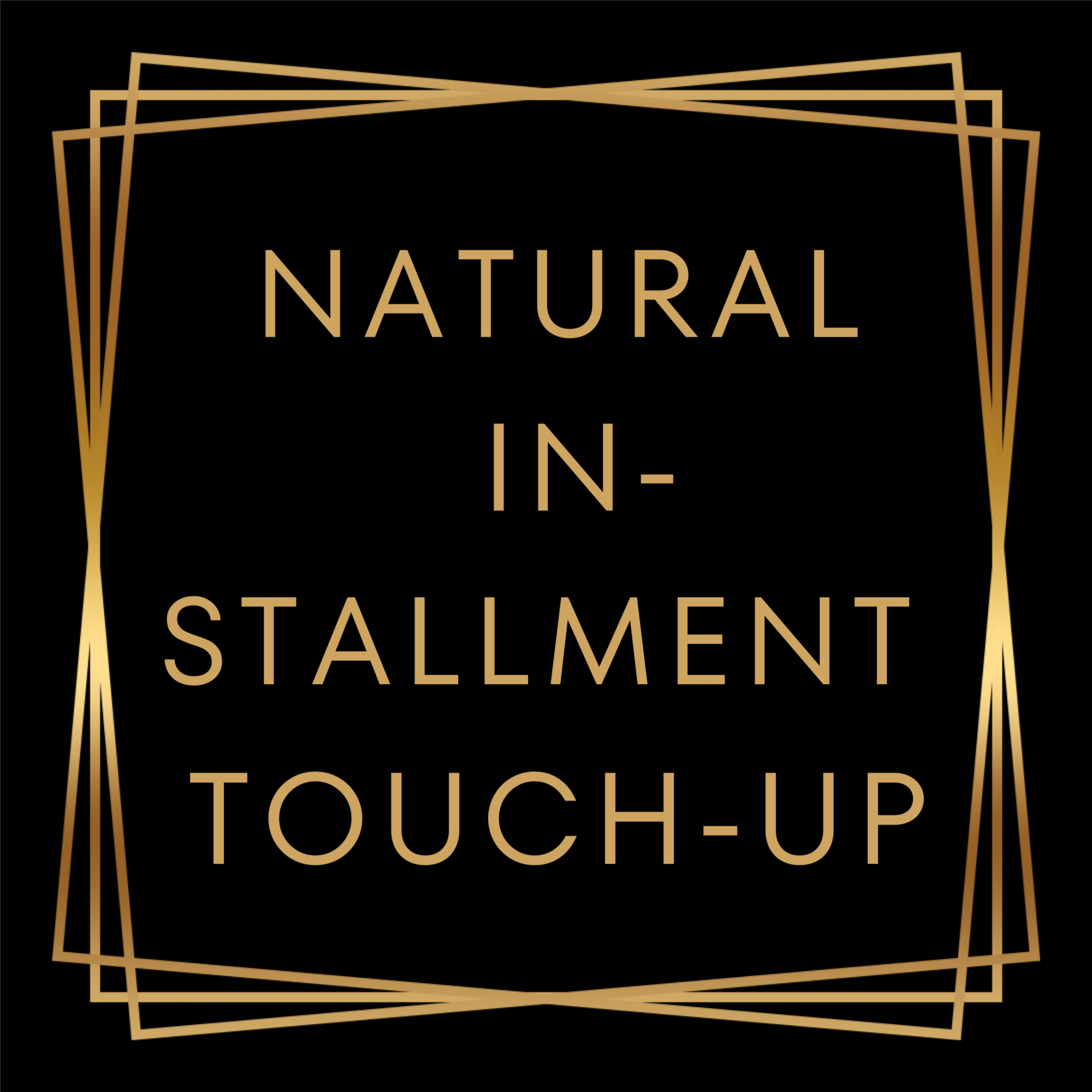 Natural Installment Touch-Up at Hair By Sable Marie Studio in Saint Clair Shores, MI