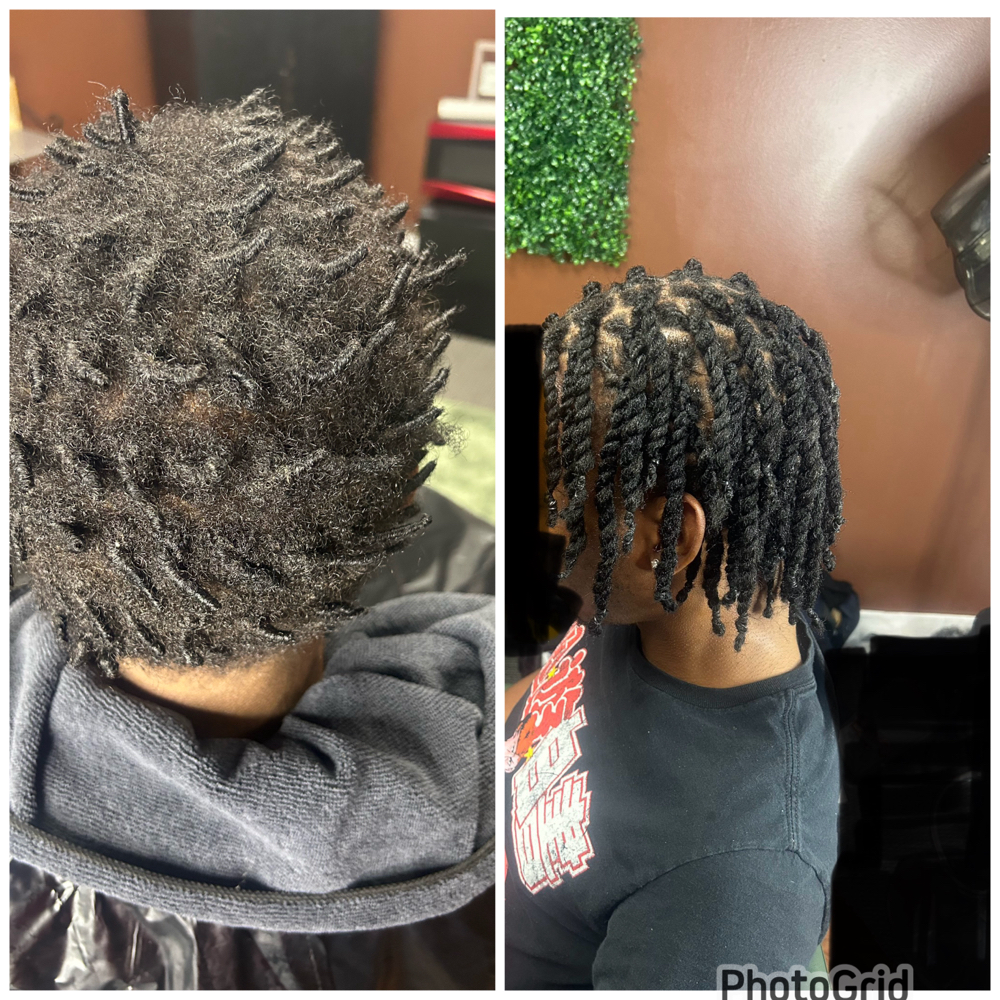 Invisible Locs With Extensions