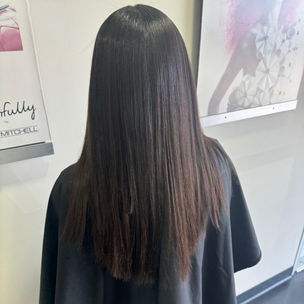 Adult Silk Press at Esther’s Graceful Blowout Bar in Gaithersburg, MD