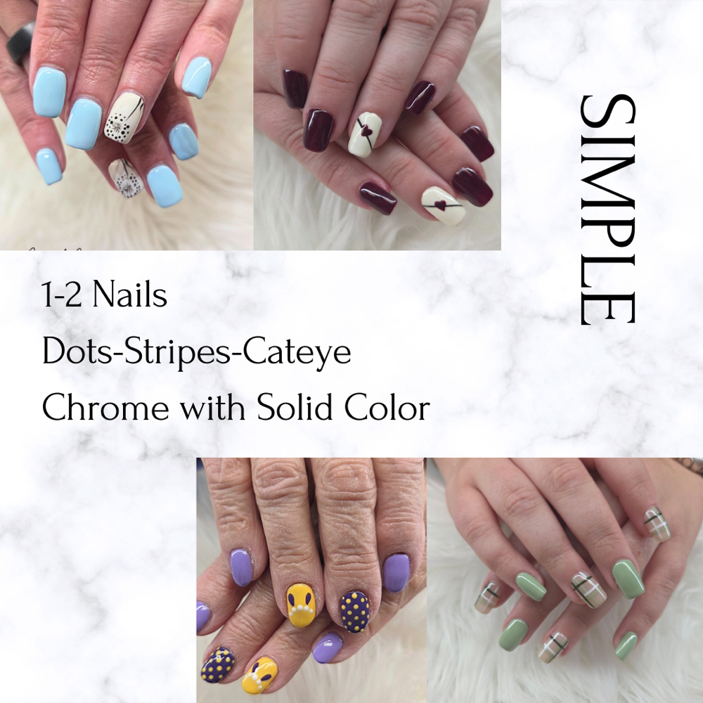 Simple at Holstein Nail Co. in Port Washington, WI