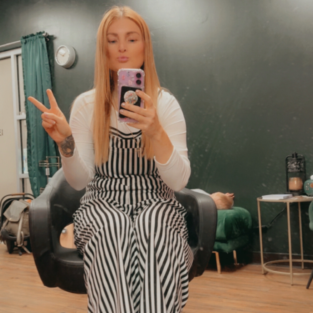 Brazillian Blowout at Ashleys Chair @ Blush and Brush in Seymour, IN