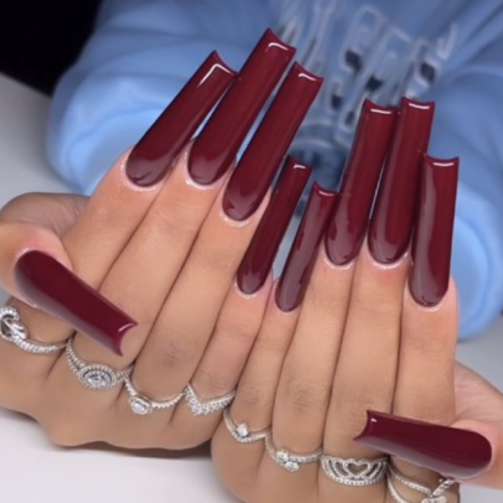 Acrylic New set XXXL Length at LoveBossDivaNails in Willmar, MN