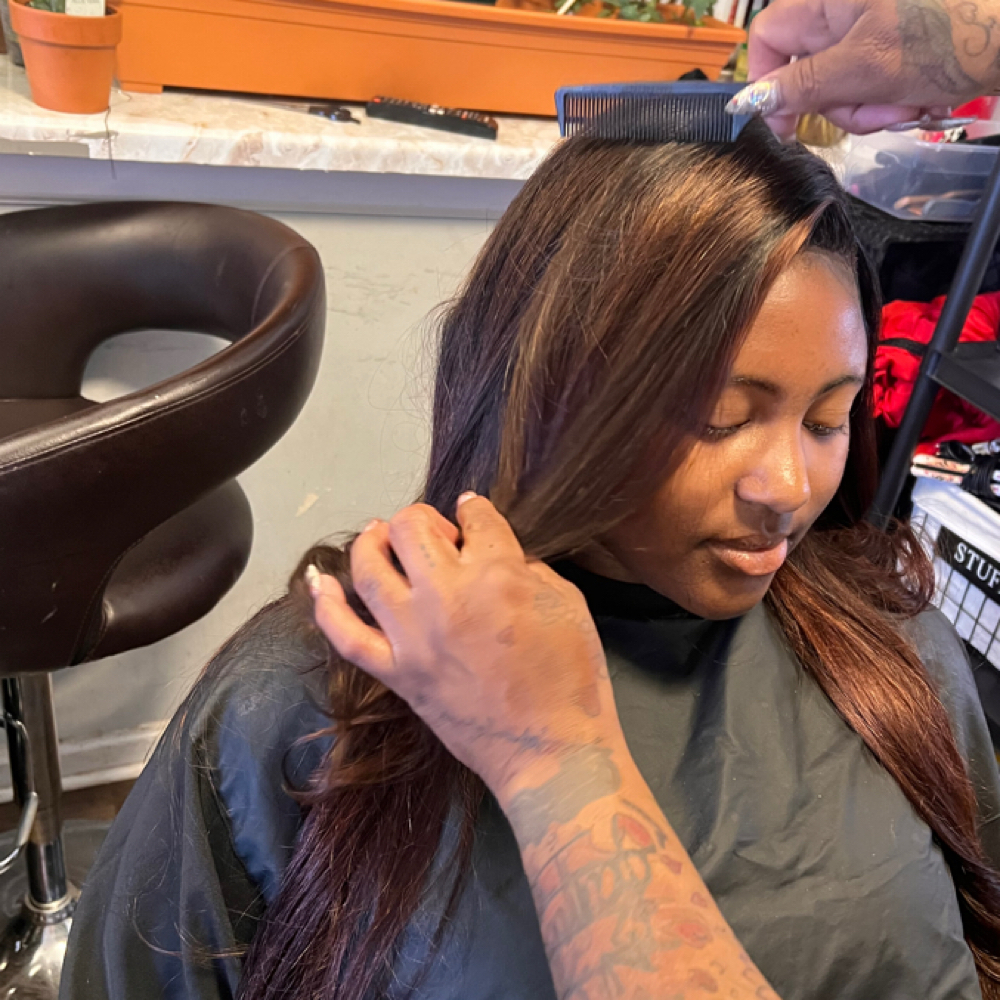 Sew In at Cut Up & D.Y. E. Salon and Spa in New Orleans, LA