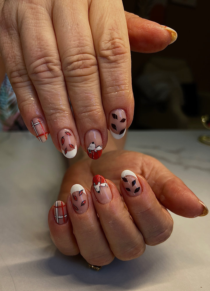 Gel Manicure W/ Tier 3 Nail Art at Alex Webber in Millersville, MD