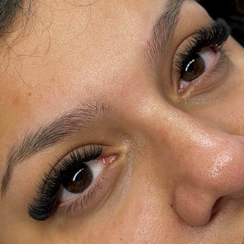Hybrid full set at Celebrity Facials LLC in Smyrna, GA