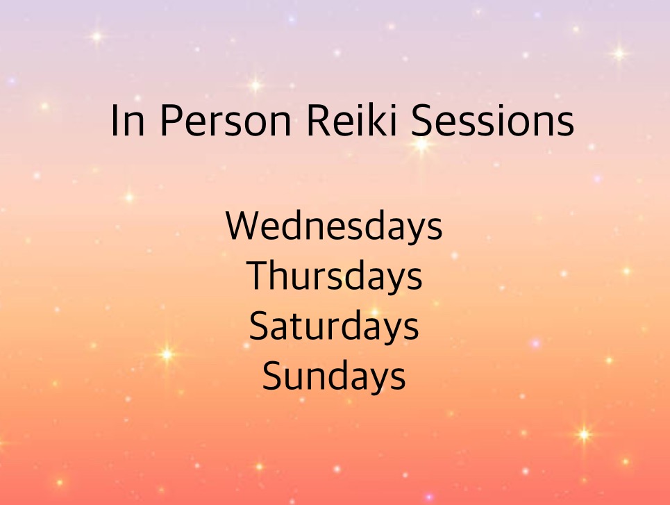 Reiki Healing In Person