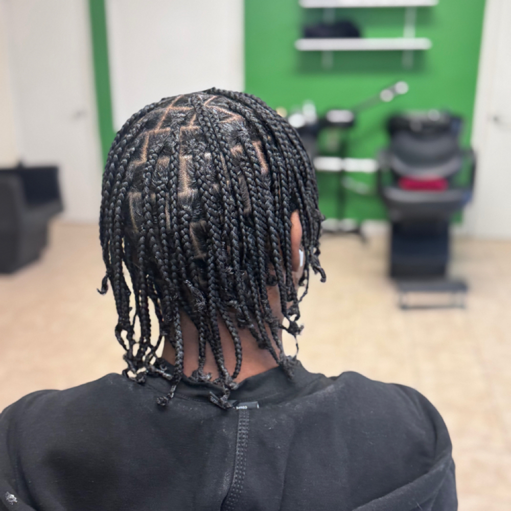 Men Box Braids at Josiey Styles in Bossier, LA