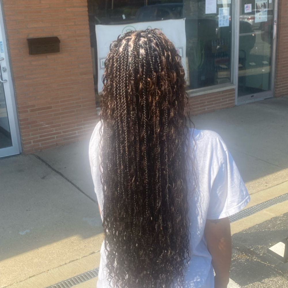 Boho braids Small at Dayton African Hair Braiding LLC in Huber Heights, OH