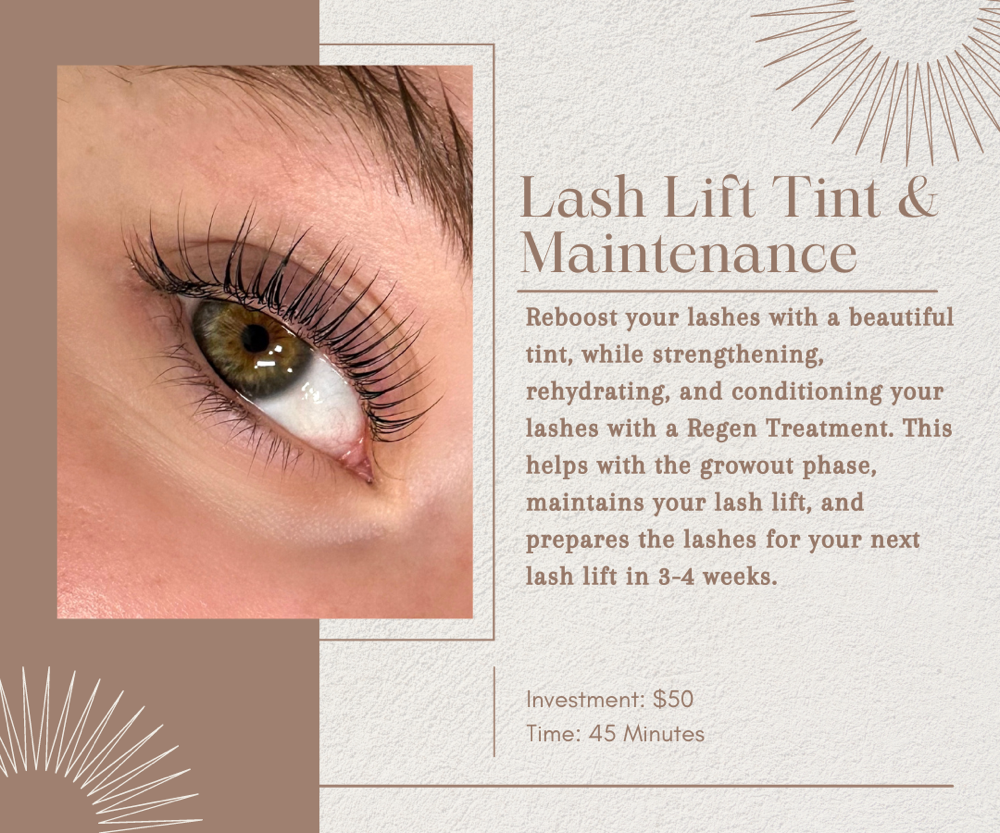 Lash Lift Maintenance Appointment