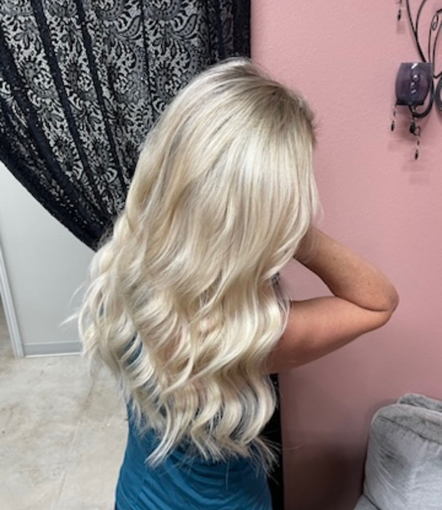 Seamless Extension Install at Jackie Ramirez • B♡tox & Blowouts in Lubbock, TX