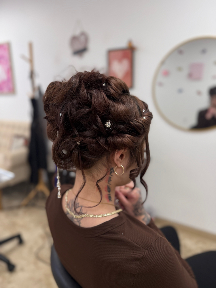 Updos at Brow beauty room in Chicopee, MA