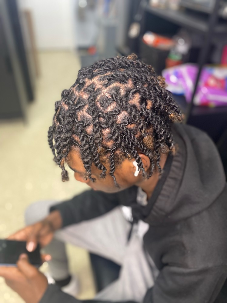 Loc Style Two Strand Twist