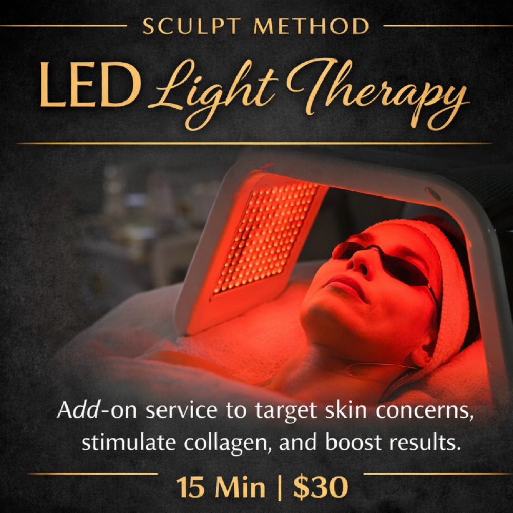 LED Light Therapy - Face at Sculpt Method by Apex Studios in Rock Hill, SC