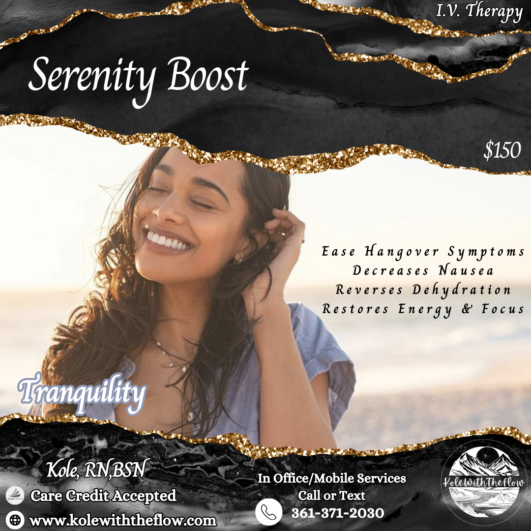 Serenity Boost at Kole With The Flow in Corpus Christi, TX