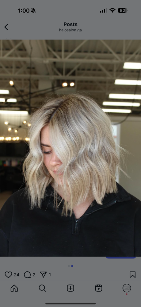 Womens Cut And Style