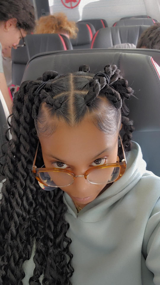 Jumbo Island twists (human Hair)