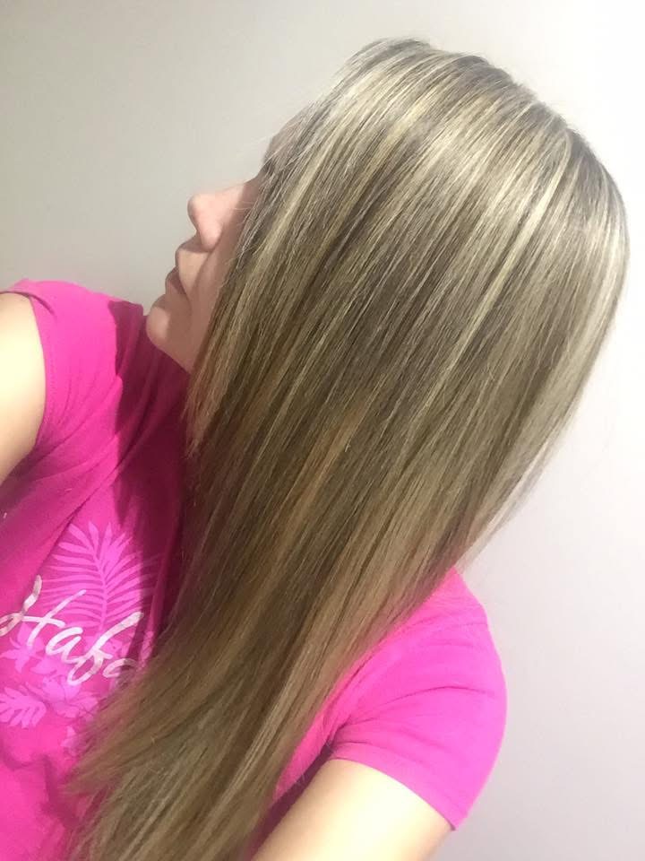 Partial Highlight past mid back