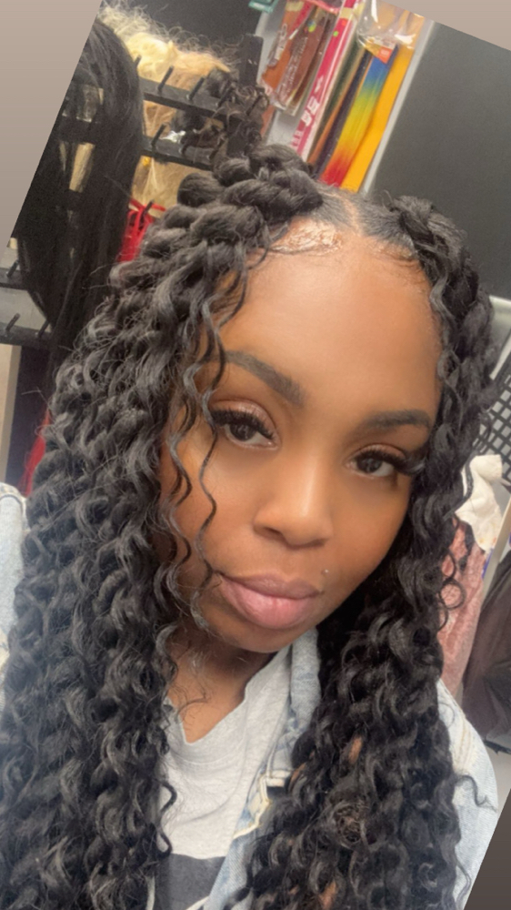 Jumbo Goddess Twists (midback)