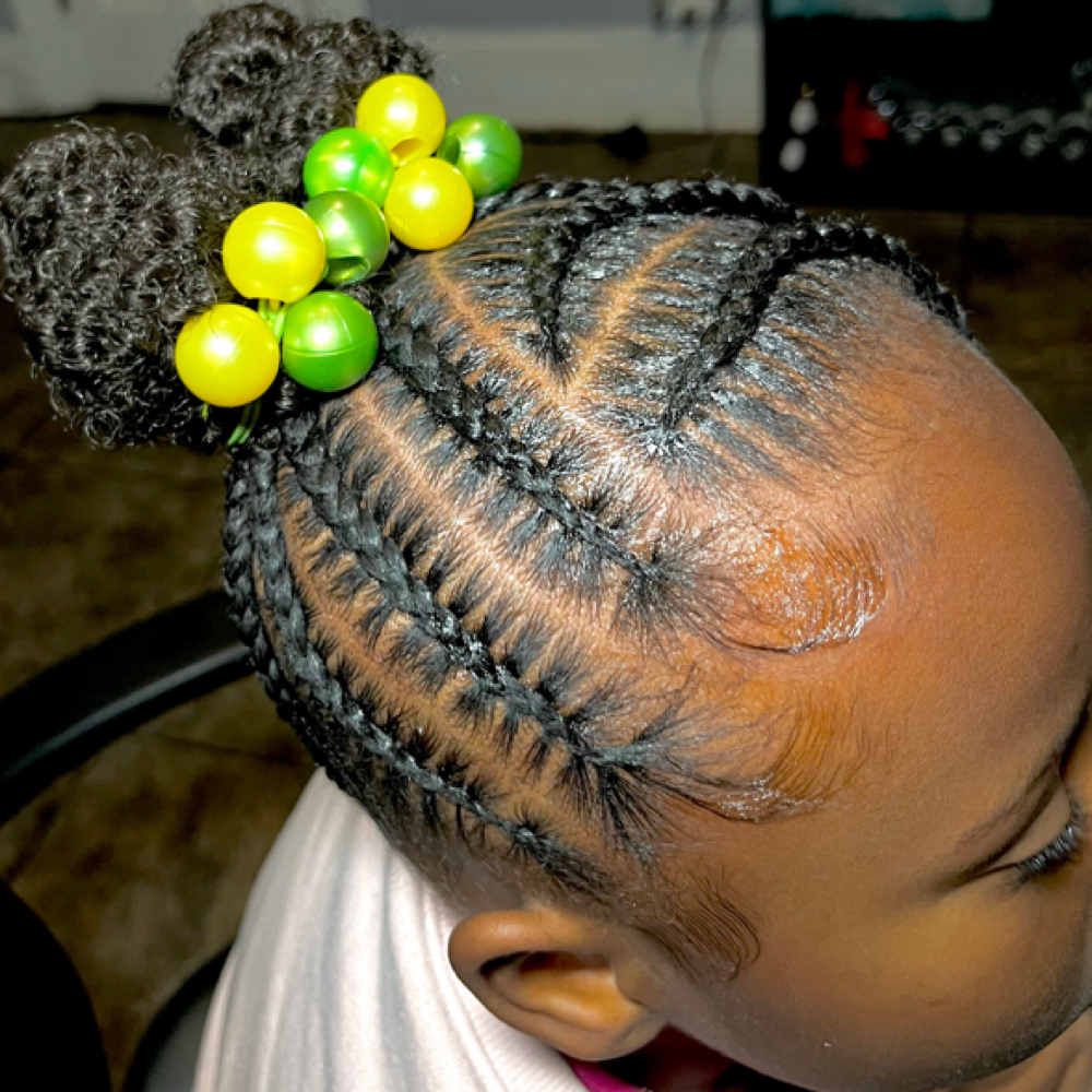 Kids Braids at BraidsNBeyond in Concord, NC