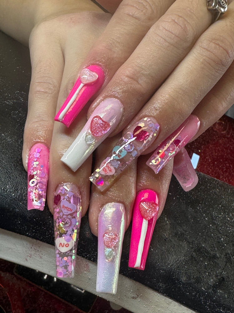xl set with designs