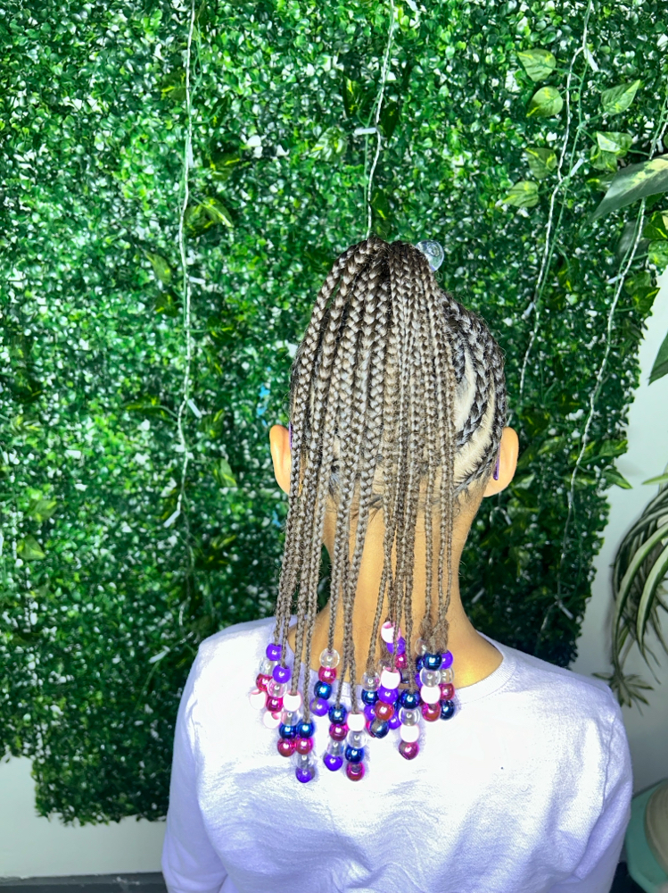 Kids Braids with Beads