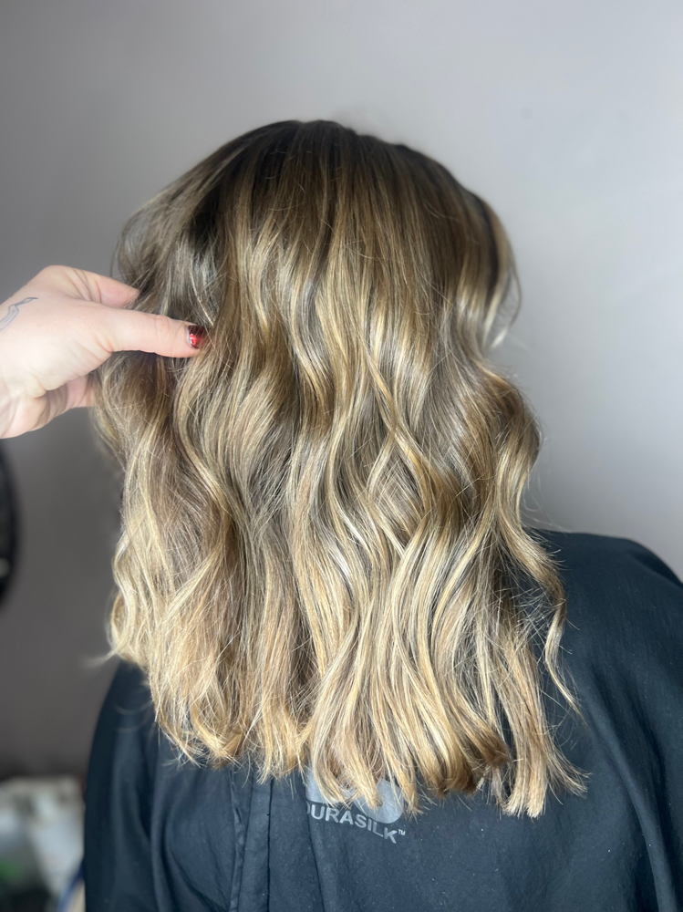Full Balayage & Tone