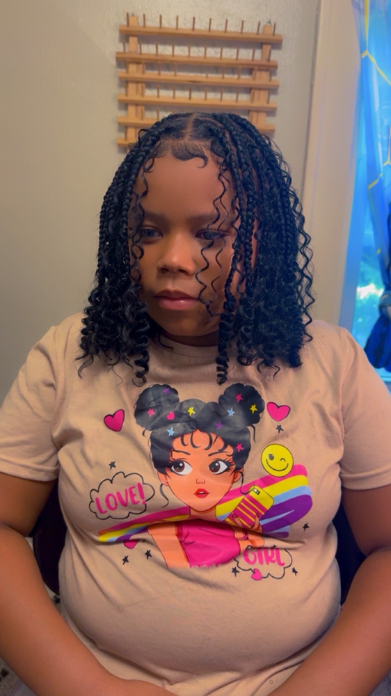 Teen Bohemain Knottless at Hair By Niecey in Milwaukee, WI