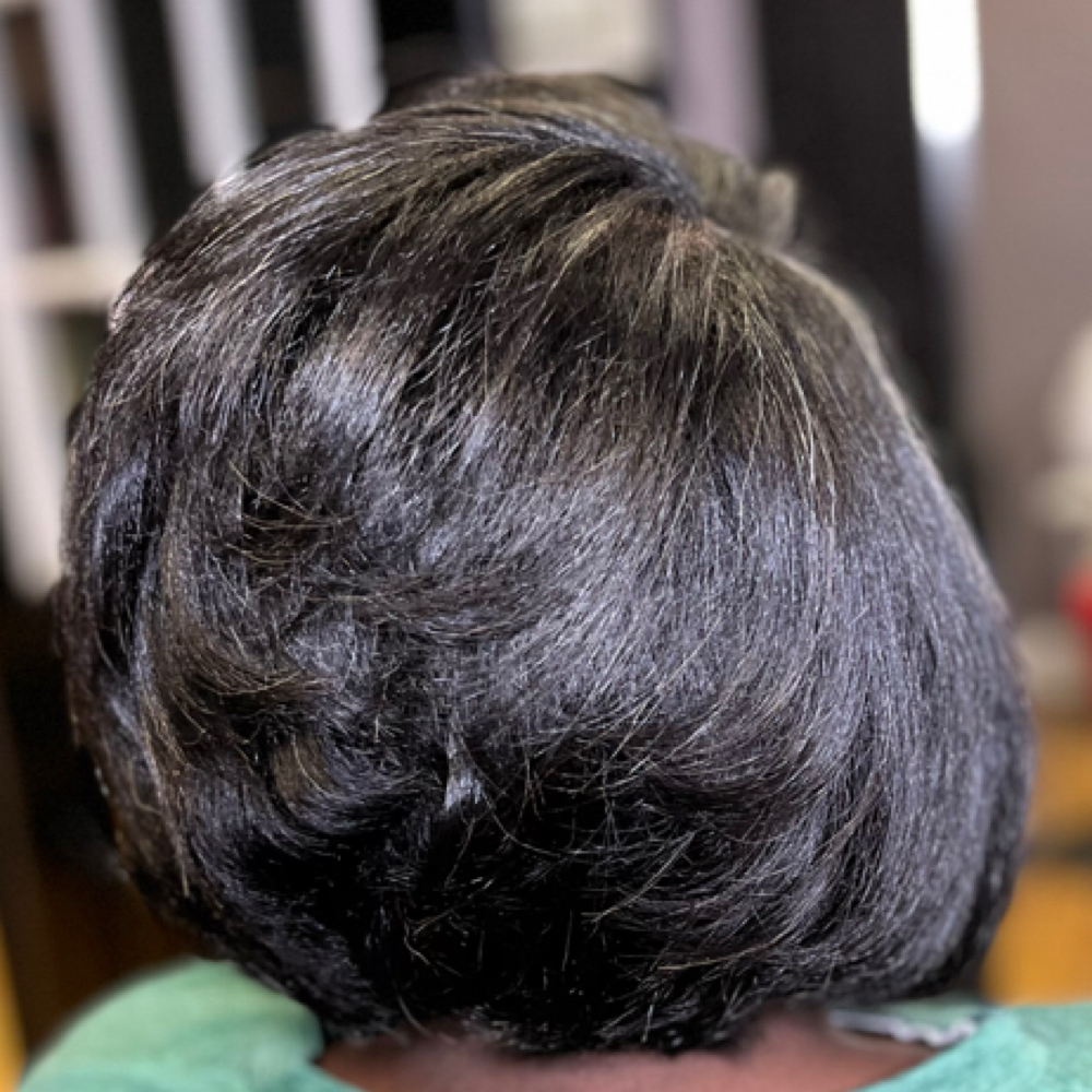 Relaxer Retouch, Shaping & Style