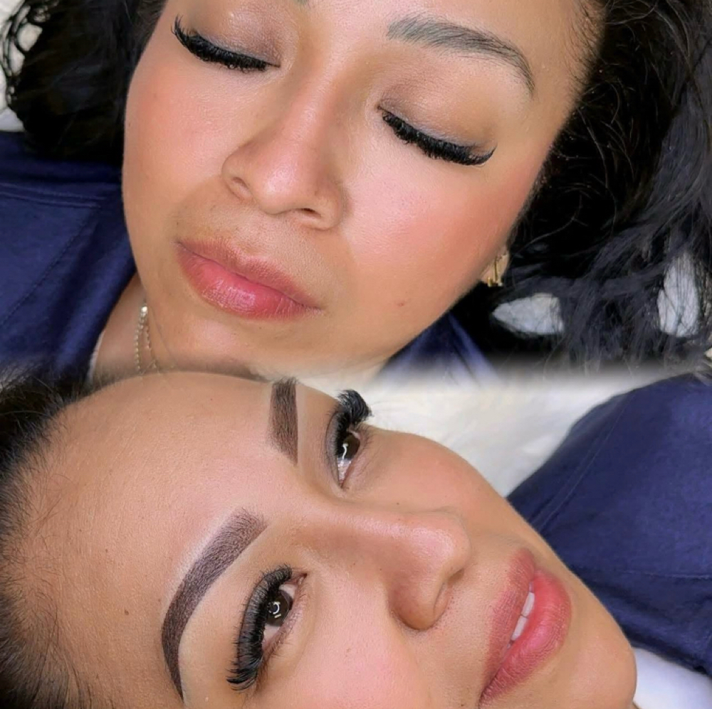 PMU Correction Brows at Pride Beauty Studio in Concord, NC