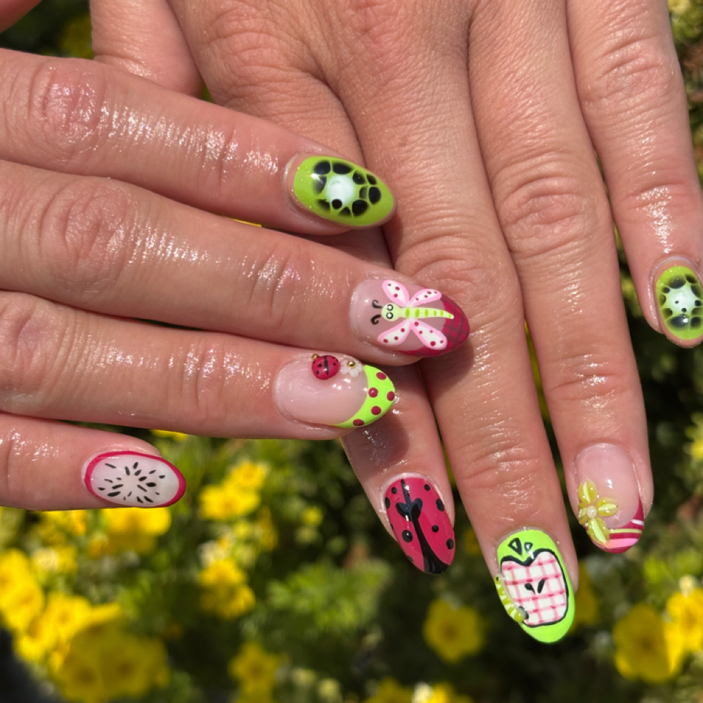 Hard Gel Full Set at Echicky Nails in Twin Falls, ID