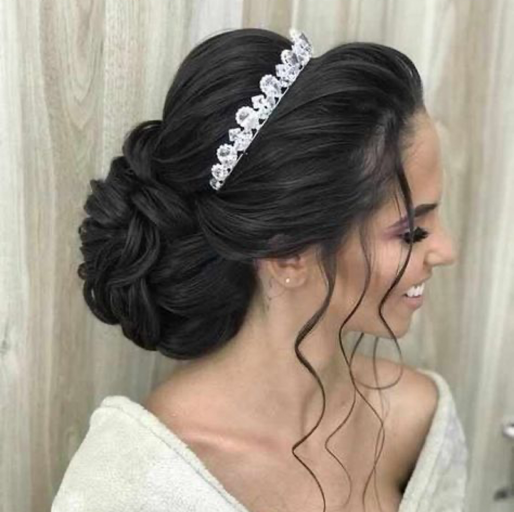 Bride Updo at HAIR & MAKEUP BY TONY MTZ in BROWNSVILLE, TX