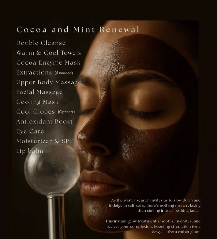 Cocoa and Mint Renewal Facial