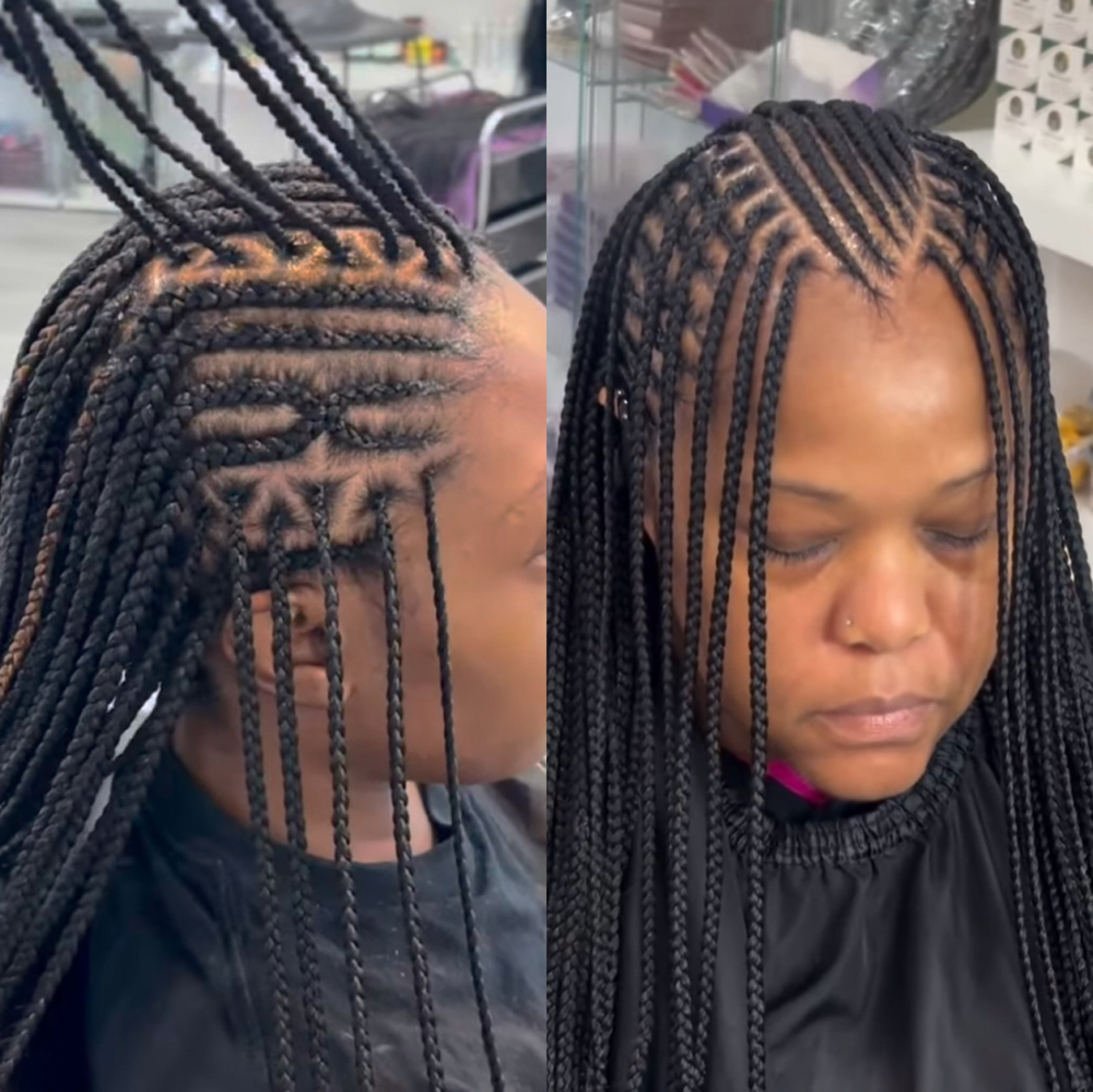 FREESTYLE FULANI W/MEDIUM KNOTLESS