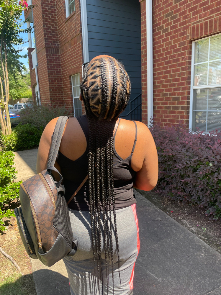 8-10 Stitch Feedins Braids
