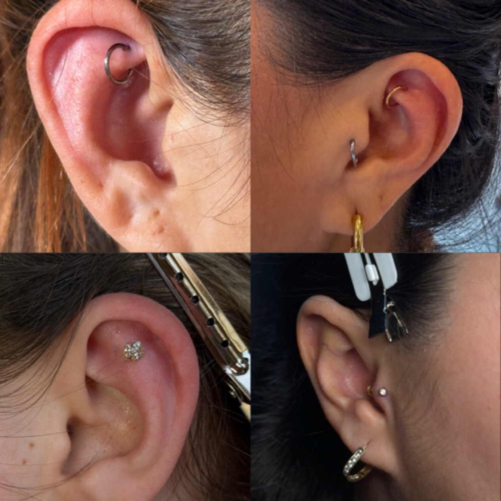 Ear Piercing at Jenn Luxe Studio in Cleveland, TX
