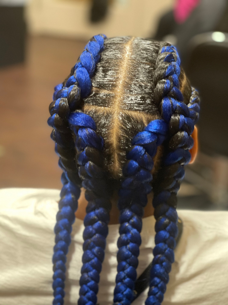 4 Feed-in Braids